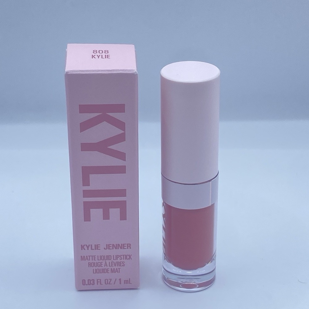 Kylie Cosmetics Matte Liquid Lipstick 808 Kylie .03oz Travel Size Mini - Picture 2 of 9